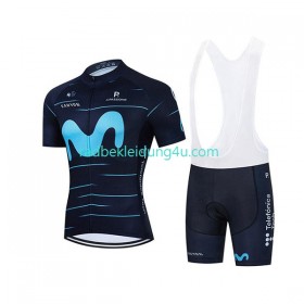 Set Kurzarmtrikot + Trägerhose 2022 Movistar Team N001
